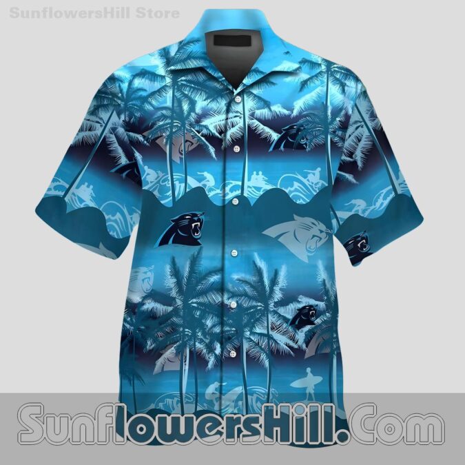 Carolina Panthers Ocean Surf Hawaiian Shirt for Beach Days