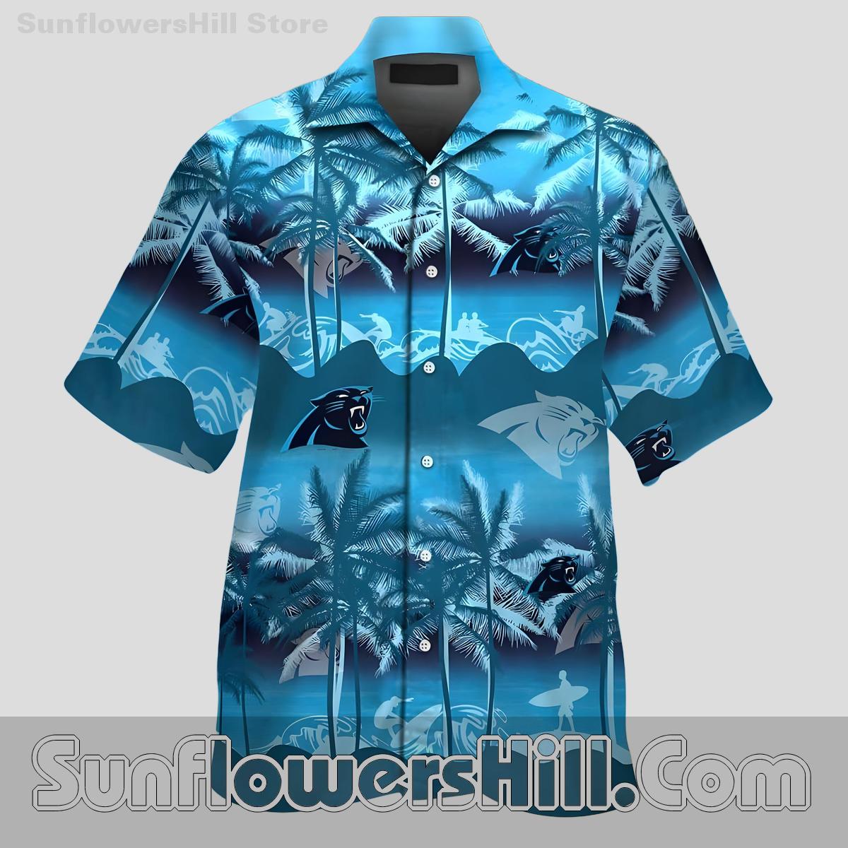 Carolina Panthers Ocean Surf Hawaiian Shirt for Beach Days