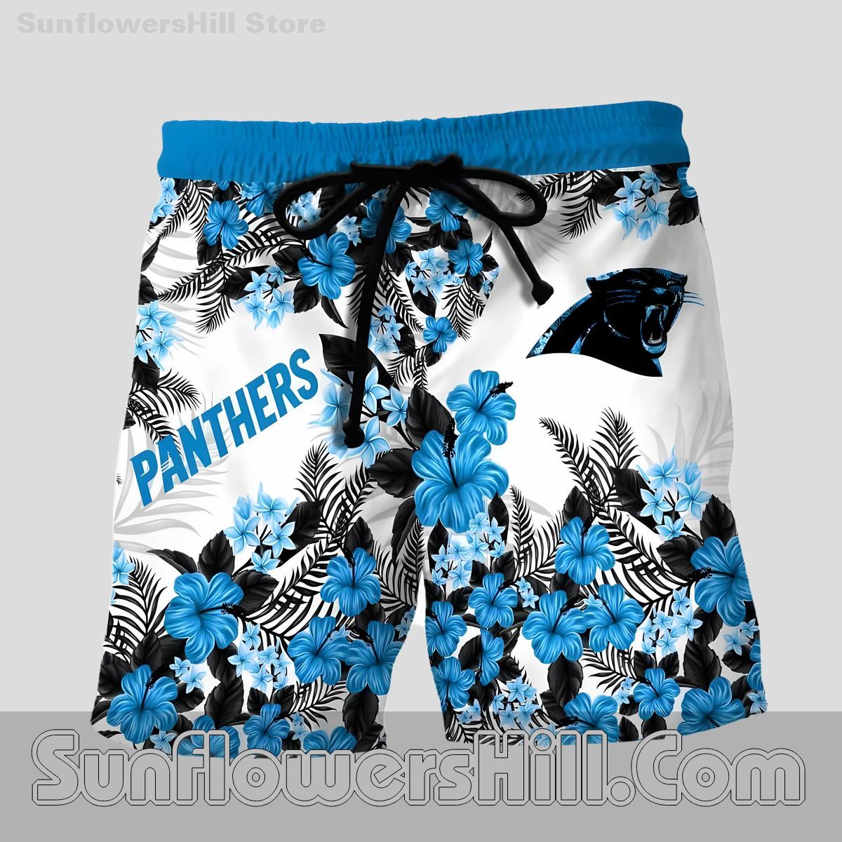 Carolina Panthers Relaxed Fit Unisex Hawaiian Combo for Tailgate Days