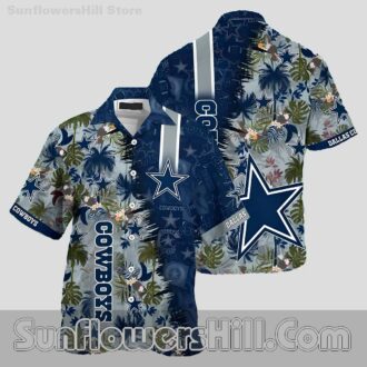 Dallas Cowboys Casual Hawaiian Shirt for Football Lovers and Tailgates