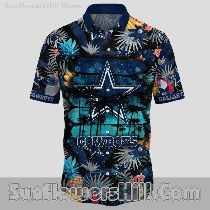 Dallas Cowboys Fruit Splash Casual Shirt for Vacation or Everyday Wear