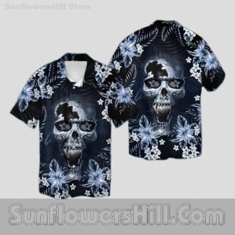 Dallas Cowboys Gothic Flower Unisex Shirt for Vacation or Gifting