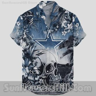 Dallas Cowboys Grunge Skull Unisex Shirt for Summer Football Trips