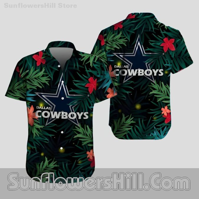 Dallas Cowboys Island Vibe Casual Shirt for Football Loving Dads