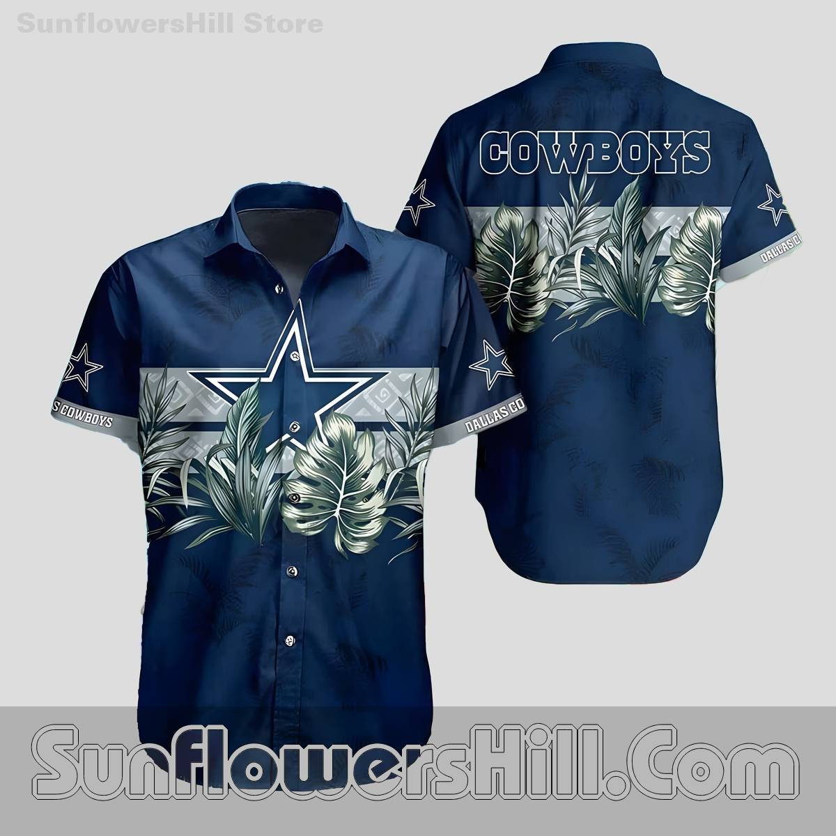 Dallas Cowboys Monstera Design Unisex Shirt for Sports Lovers