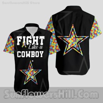 Dallas Cowboys Multicolor Star Casual Shirt for Game Day and Support Events