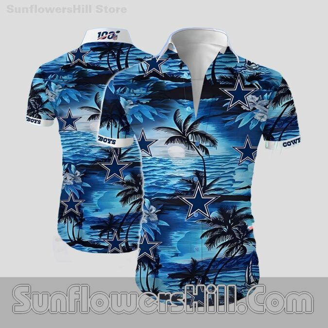 Unique Dallas Cowboys Paradise Coast Aloha Shirt for Football Lovers